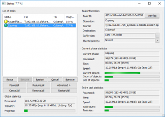 Screenshots | Copy Handler