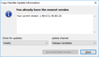 Screenshots | Copy Handler