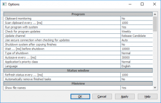Screenshots | Copy Handler